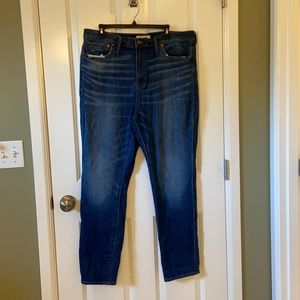 Madewell High Rise Slim Boyfriend Jeans